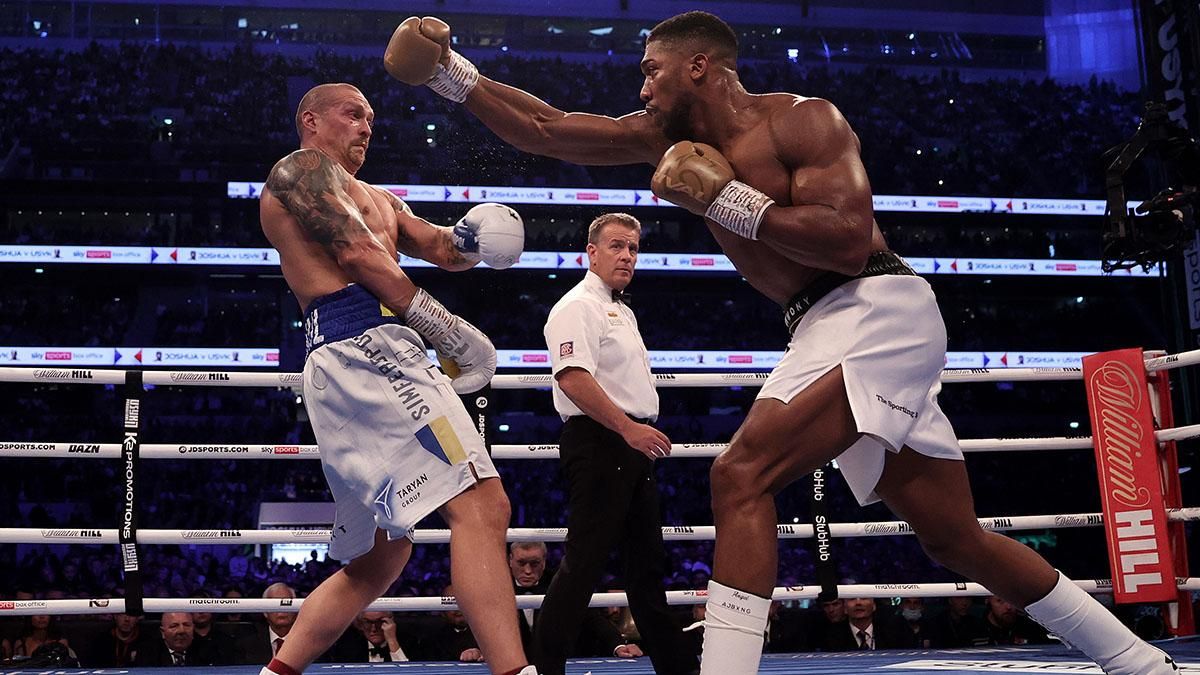 Усик проти Джошуа / фото Getty Images