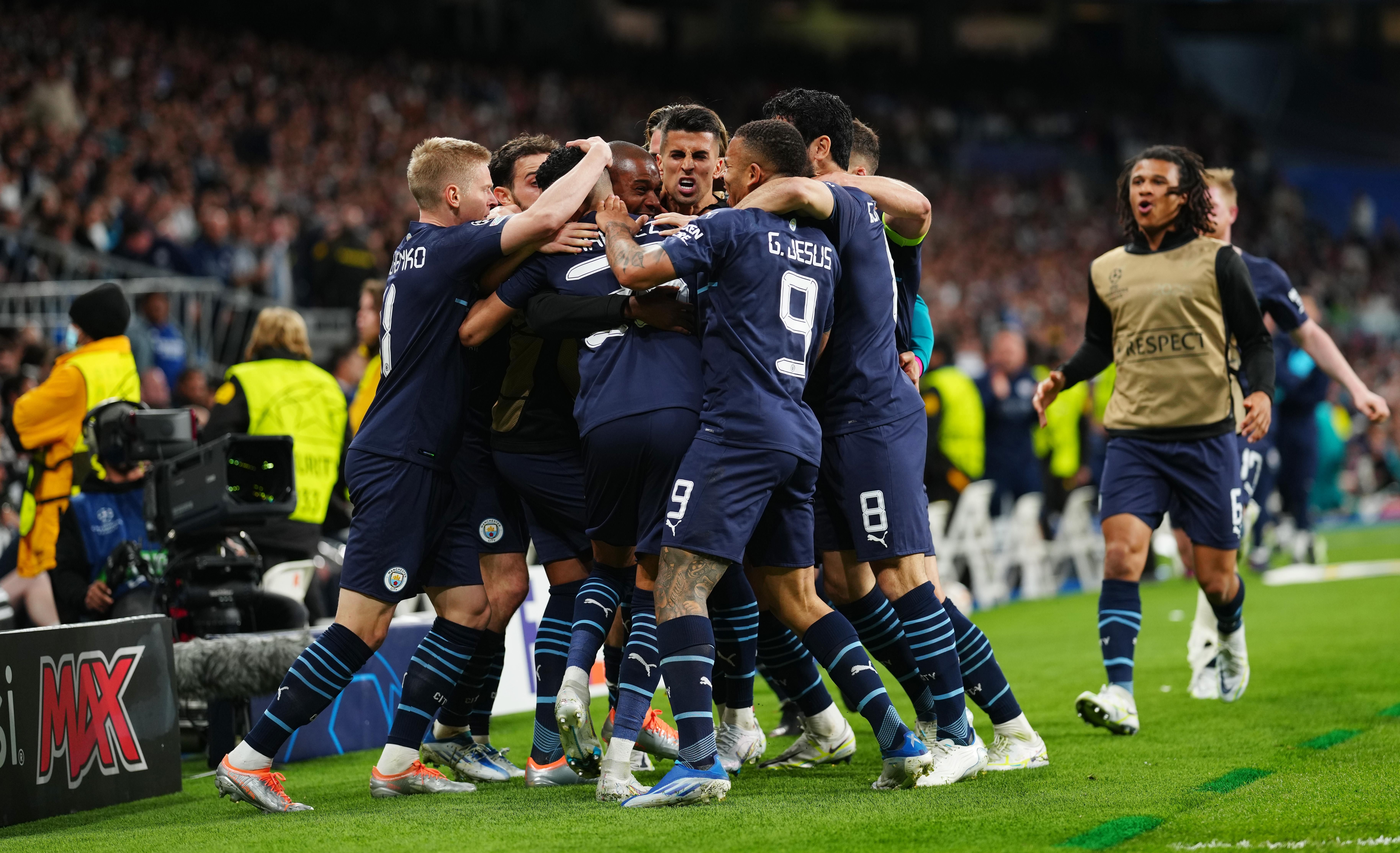 Реал против Манчестер Сити / фото AFP