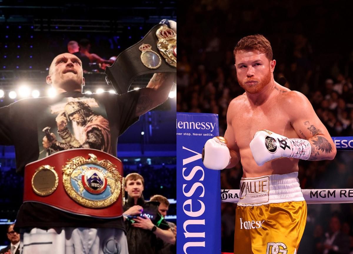 Усик і Альварес / колаж Спорт 24 Усик і Альварес / колаж Спорт 24