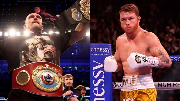 Усик і Альварес / колаж Спорт 24 Усик і Альварес / колаж Спорт 24