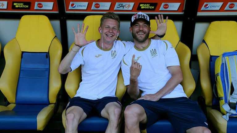 Александр Зинченко и Андрей Ярмоленко / Фото УАФ Александр Зинченко и Андрей Ярмоленко / Фото УАФ