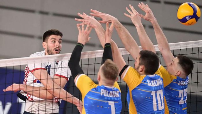 Сборная Украины одержала вторую победу в волейбольной Евролиге