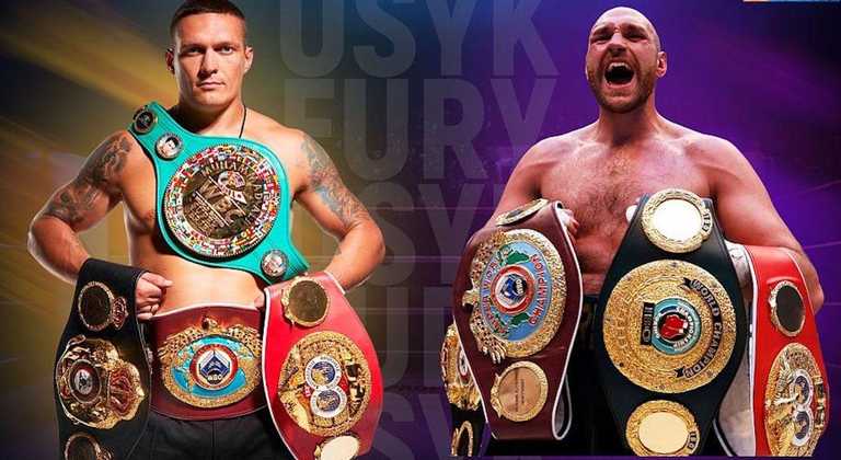 Александр Усик и Тайсон Фьюри / фото Xsport Александр Усик и Тайсон Фьюри / фото Xsport