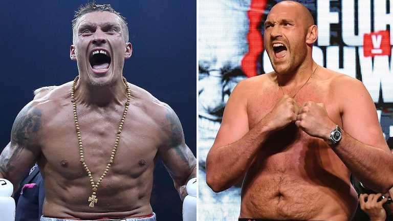 Усик – Фьюри / Коллаж из открытых источников Усик – Фьюри / Коллаж из открытых источников