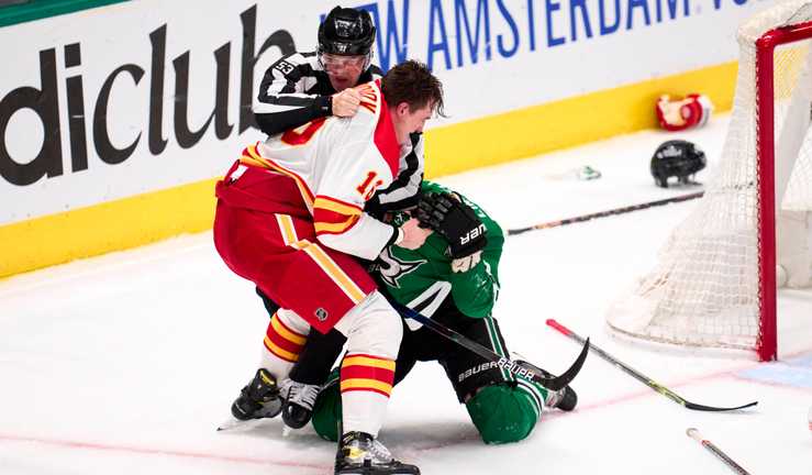 Даллас против Калгари / фото Getty Images