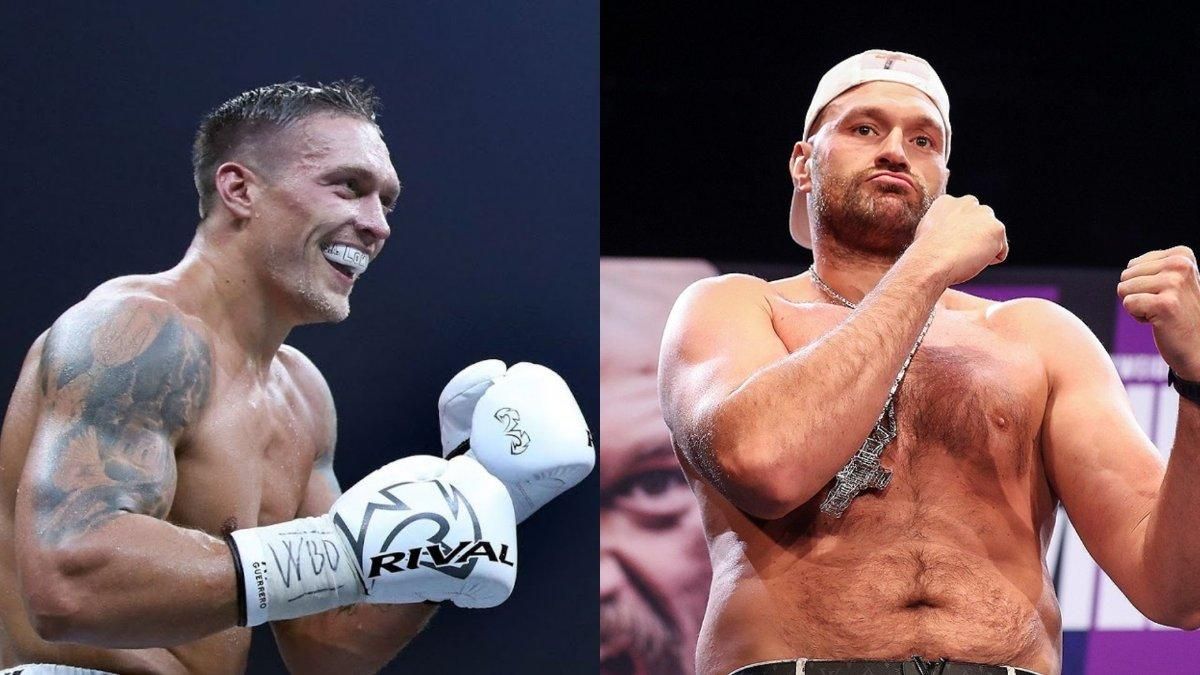 Усик против Фьюри / коллаж Спорт24