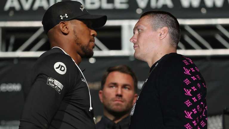 Усик против Джошуа / фото Matchroom Усик против Джошуа / фото Matchroom