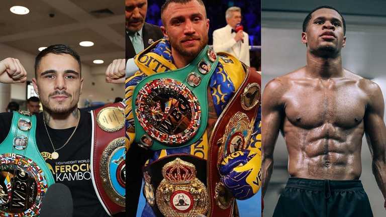 Камбосос, Ломаченко и Хейни / фото Fightnews Камбосос, Ломаченко и Хейни / фото Fightnews