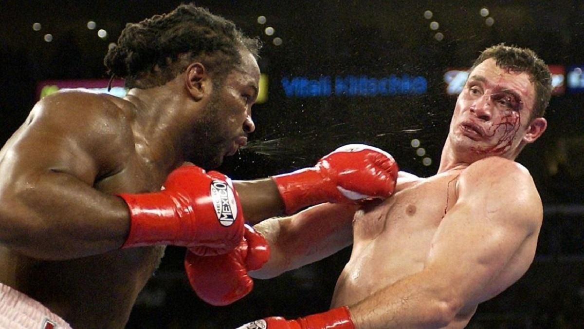 Кличко – Льюис / Фото Associated Press