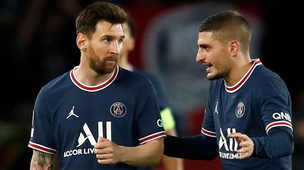 Месси и Верратти / фото из открытых источников