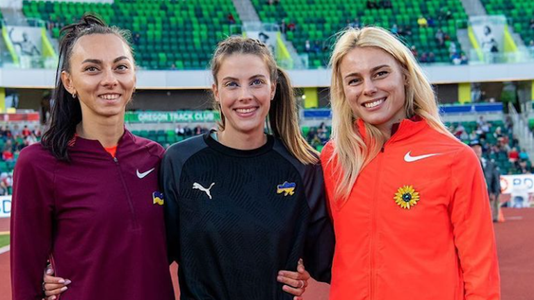 Українські легкоатлетки / фото із соцмереж Українські легкоатлетки / фото із соцмереж