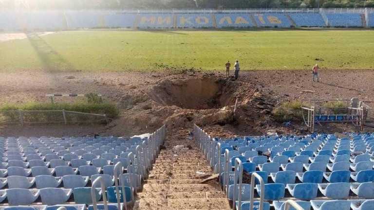 Центральный городской стадион Николаева / фото из соцсетей Центральный городской стадион Николаева / фото из соцсетей
