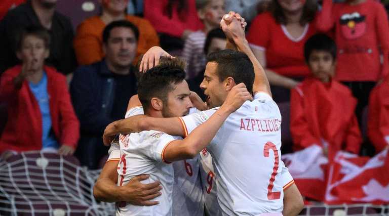 Іспанія проти Швейцарії / фото AFP