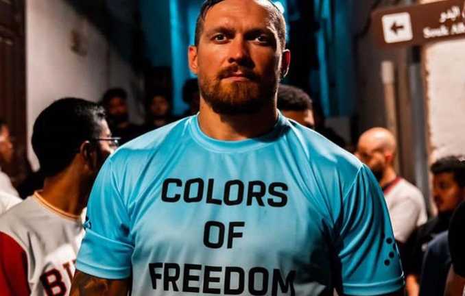 Александр Усик / фото из соцсетей Александр Усик / фото из соцсетей