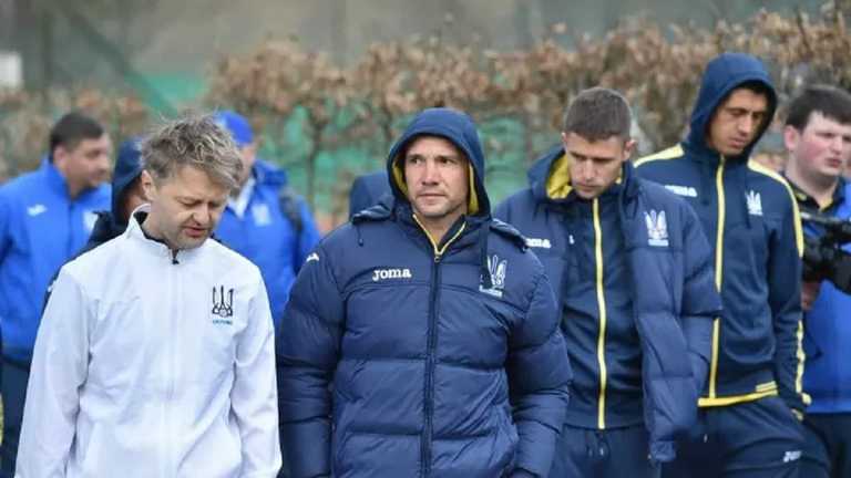 Николай Васильков (слева) и Андрей Шевченко / фото УАФ Николай Васильков (слева) и Андрей Шевченко / фото УАФ