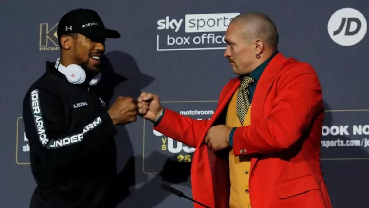 Джошуа и Усик / фото из открытых источников