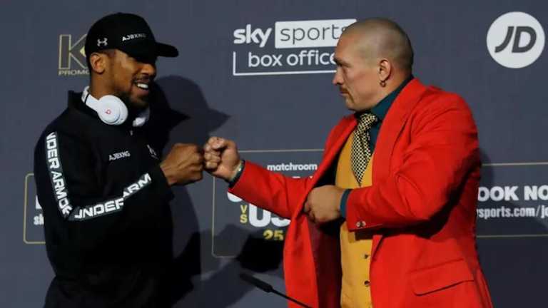 Джошуа и Усик / фото из открытых источников Джошуа и Усик / фото из открытых источников