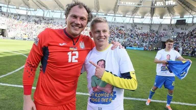 Олександр Зінченко та Андрій Пятов / Фото з Instagram Олександр Зінченко та Андрій Пятов / Фото з Instagram