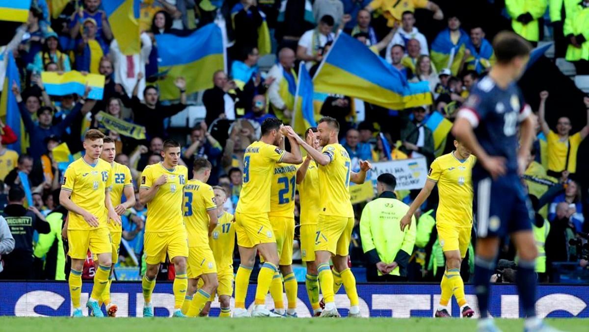 Сборная Украины / Фото АР