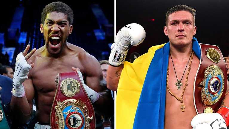 Реванш Усик – Джошуа / Колаж Wboboxing Реванш Усик – Джошуа / Колаж Wboboxing