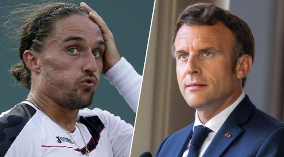 Долгополов та Макрон / фотоколаж Сьогодні