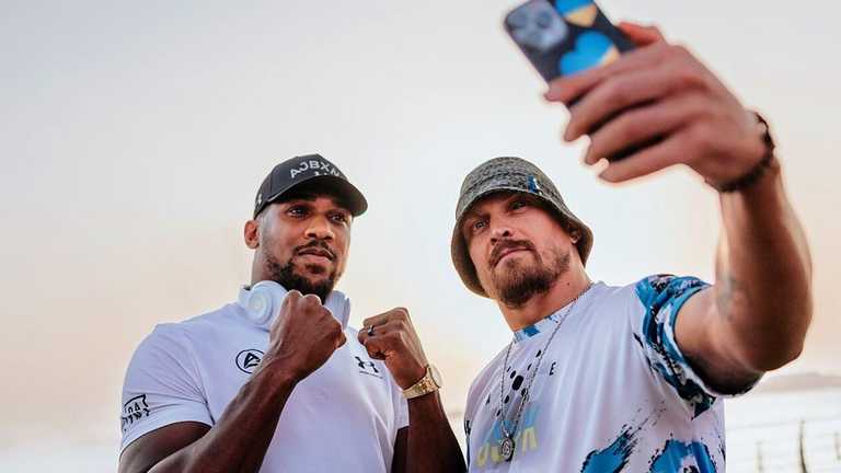 Усик і Джошуа / фото Marca Усик і Джошуа / фото Marca