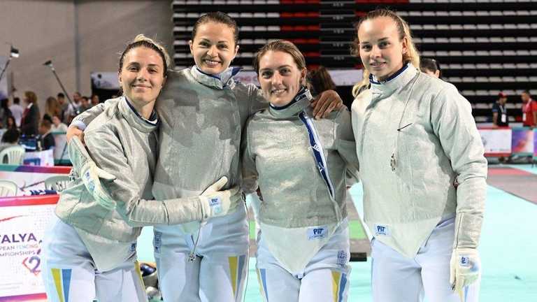 Збірна України з фехтування / фото FIE Збірна України з фехтування / фото FIE