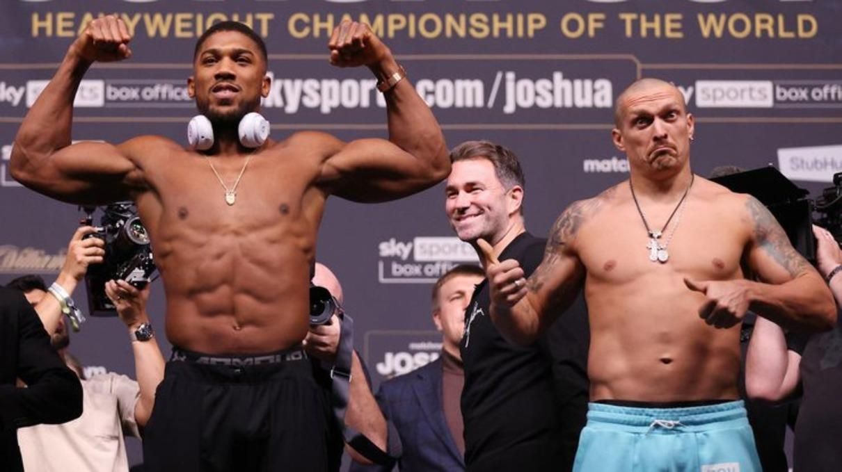 Джошуа и Усик / фото из открытых источников