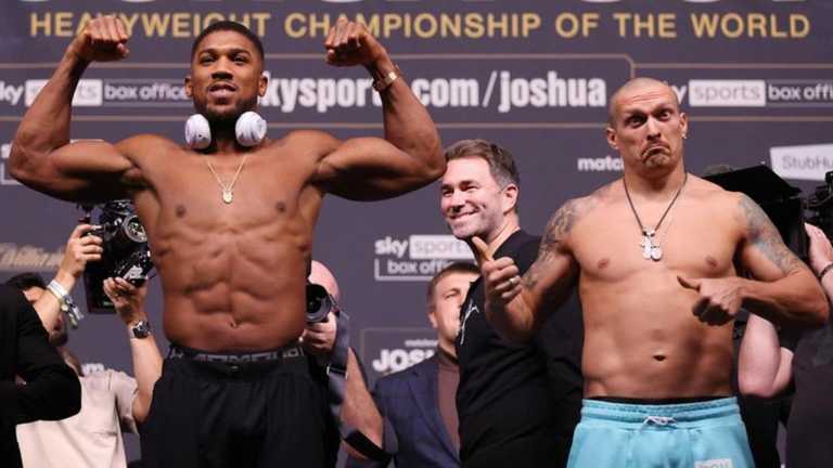 Джошуа и Усик / фото из открытых источников Джошуа и Усик / фото из открытых источников