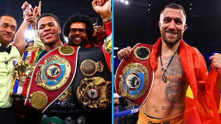 Хейни и Ломаченко / коллаж Спорт24 Хейни и Ломаченко / коллаж Спорт24