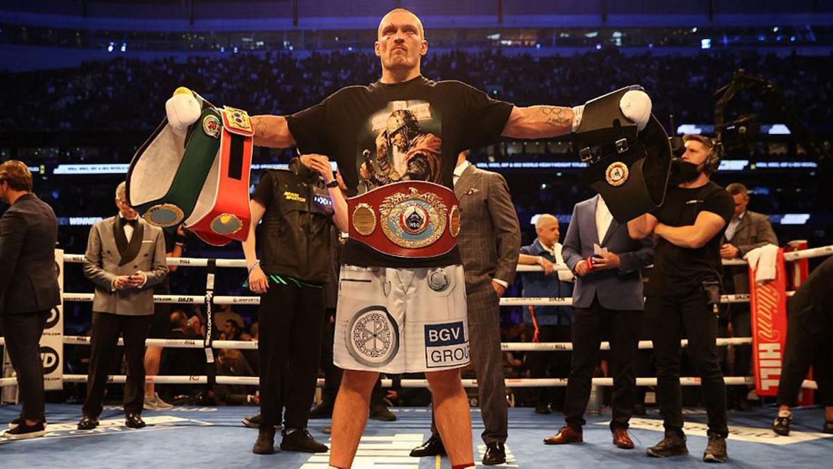 Александр Усик / фото Matchroom