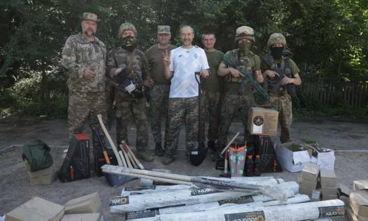 Динамо помогло военным / фото ФК Динамо