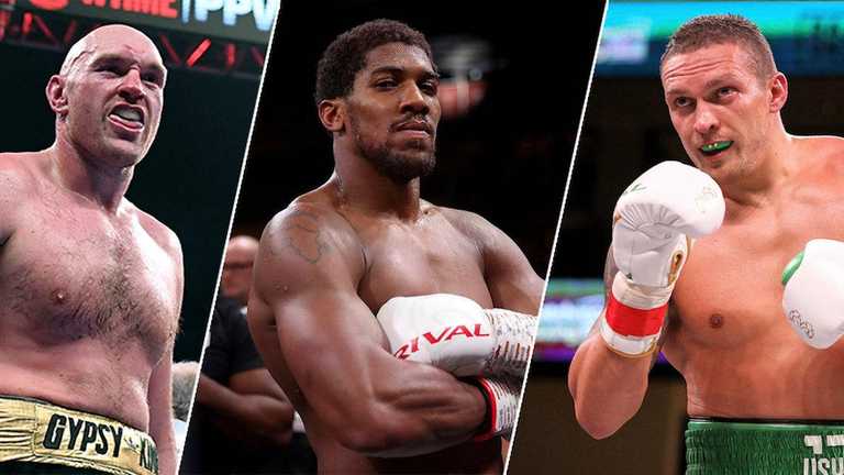 Фьюри, Джошуа и Усик / фотоколлаж из открытых источников Фьюри, Джошуа и Усик / фотоколлаж из открытых источников