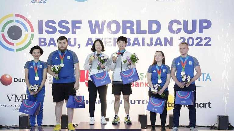 Победители этапа Кубка мира по пулевой стрельбе / фото Львовская ОГА Победители этапа Кубка мира по пулевой стрельбе / фото Львовская ОГА