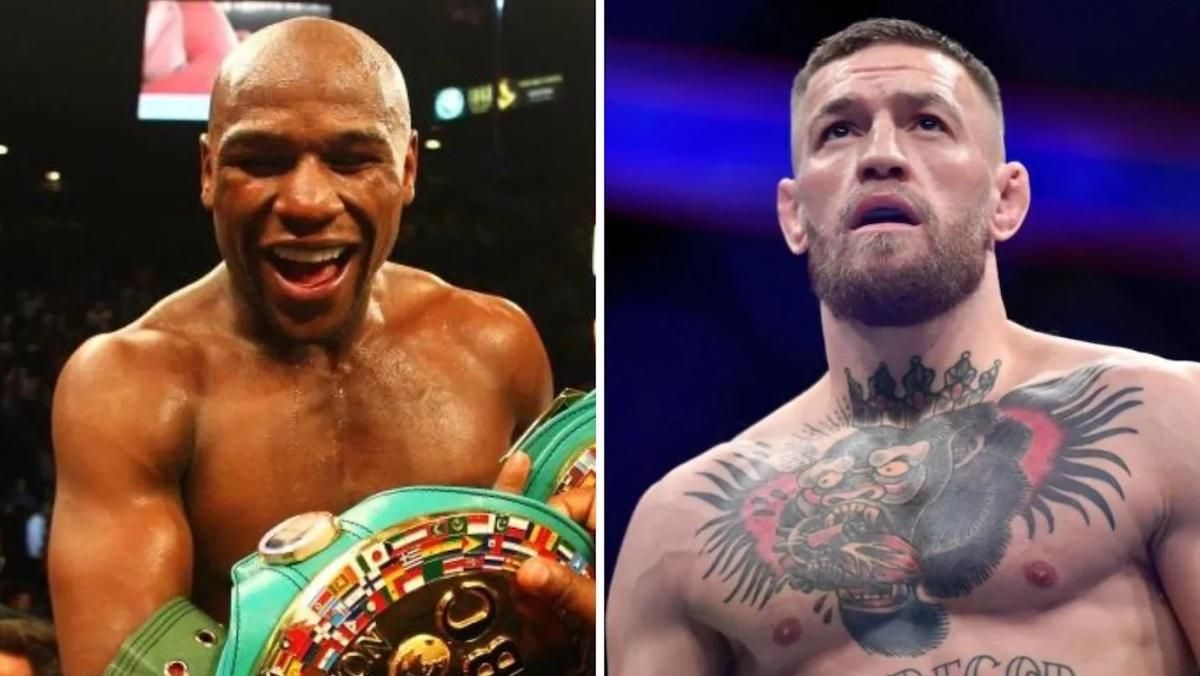 Мейвезер и Макгрегор / фотоколлаж TheSun