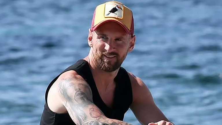 Мессі на відпочинку / фото Daily Mail Мессі на відпочинку / фото Daily Mail