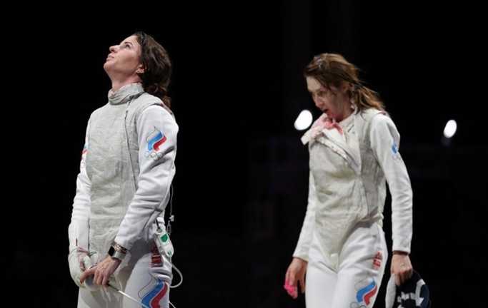 Російські фехтувальниці / фото з відкритих джерел Російські фехтувальниці / фото з відкритих джерел