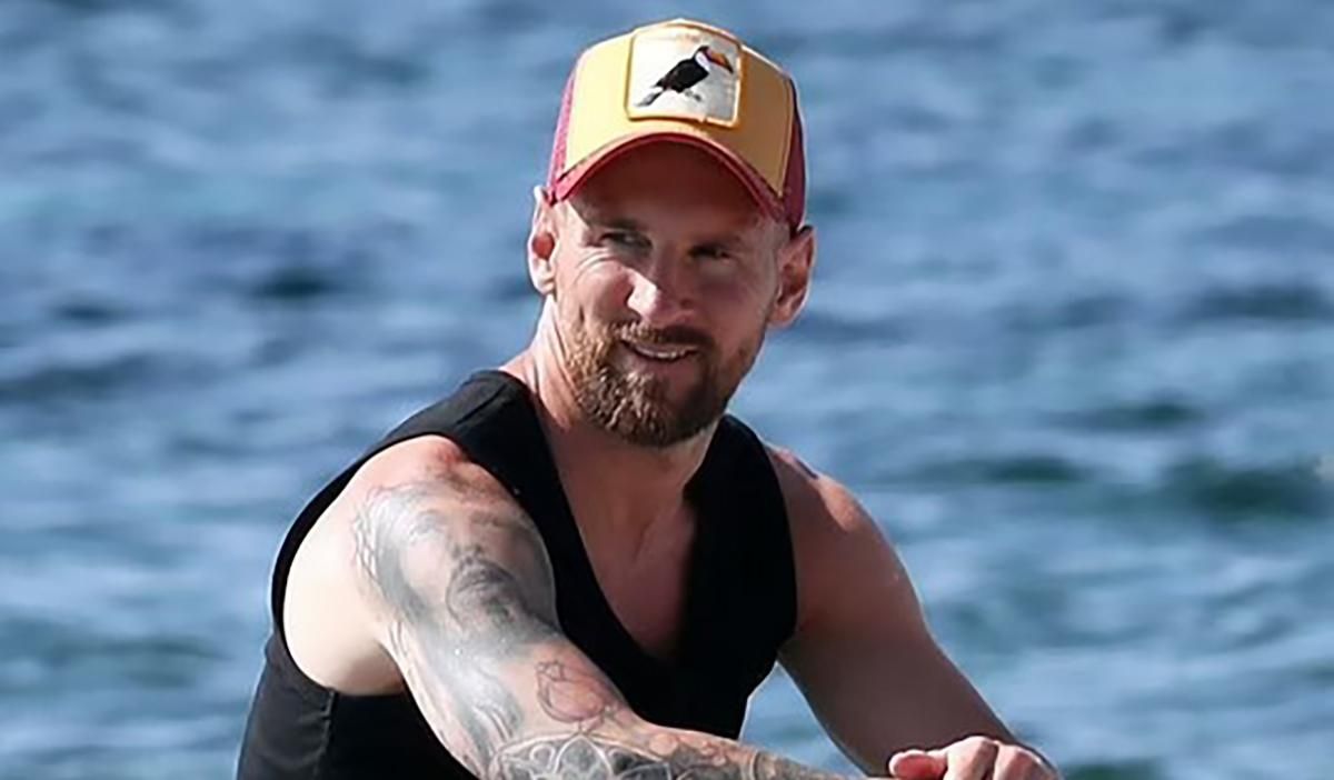 Месси на отдыхе / фото Daily Mail