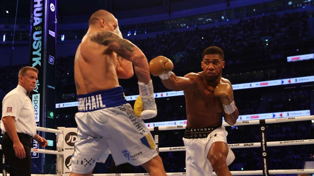 Усик проти Джошуа / фото DAZN Усик проти Джошуа / фото DAZN