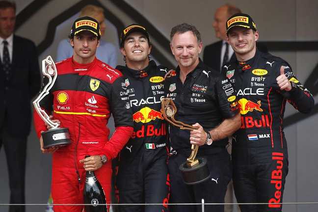 Подиум в Монако / фото Motosport Подиум в Монако / фото Motosport