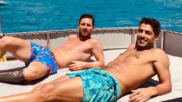 Мессі та Суарес / фото з соцмереж Мессі та Суарес / фото з соцмереж