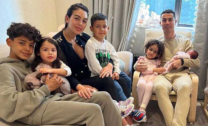 Сім’я Роналду / фото з соцмереж Сім’я Роналду / фото з соцмереж