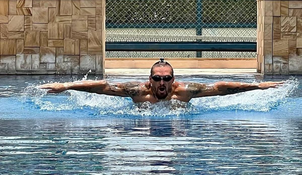 Олександр Усик / фото з соцмереж Олександр Усик / фото з соцмереж