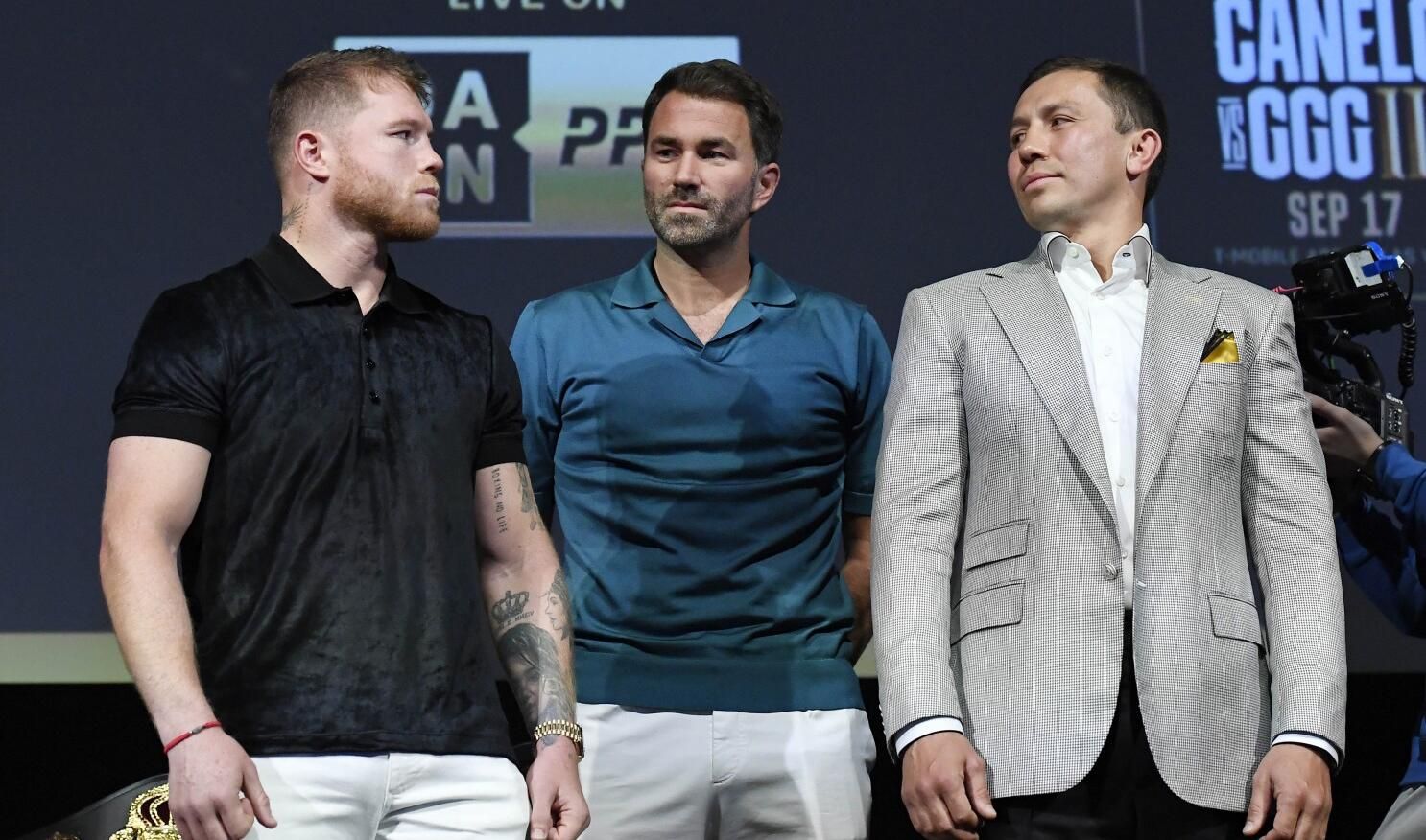 Канело против Головкина / фото DAZN Канело против Головкина / фото DAZN