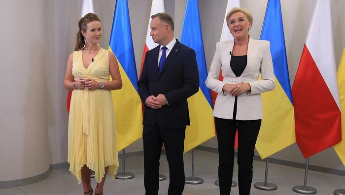 Свитолина провела встречу с президентом Польши