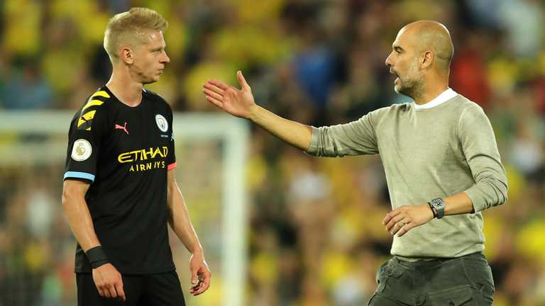 Зинченко и Гвардиола / фото из соцсетей Зинченко и Гвардиола / фото из соцсетей