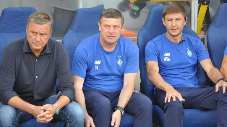 Бывший тренерский штаб Динамо / Фото Виктор Перегняк / FootBoom Бывший тренерский штаб Динамо / Фото Виктор Перегняк / FootBoom