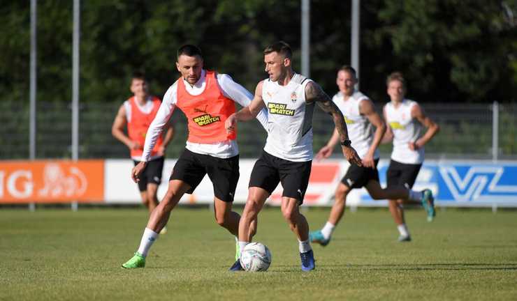 Збори "гірників" / фото ФК Шахтар Збори "гірників" / фото ФК Шахтар