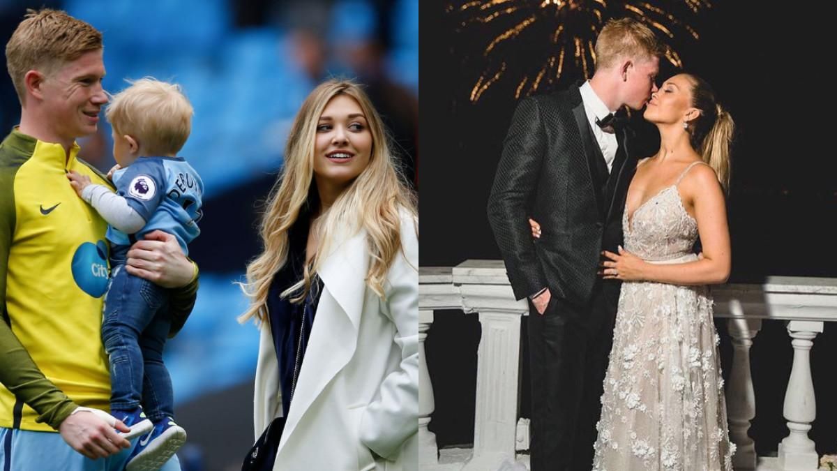 Де Брюйне с женой / фото из открытых источников