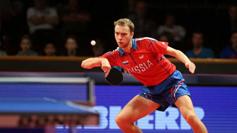 Российский игрок в настольный теннис Российский игрок в настольный теннис